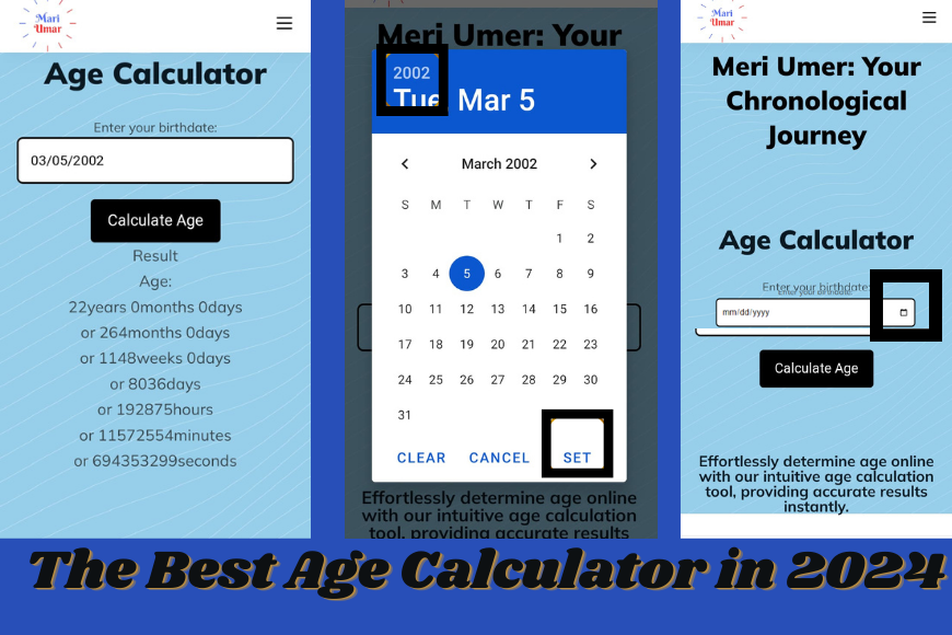 How to Use Online Age Calculator