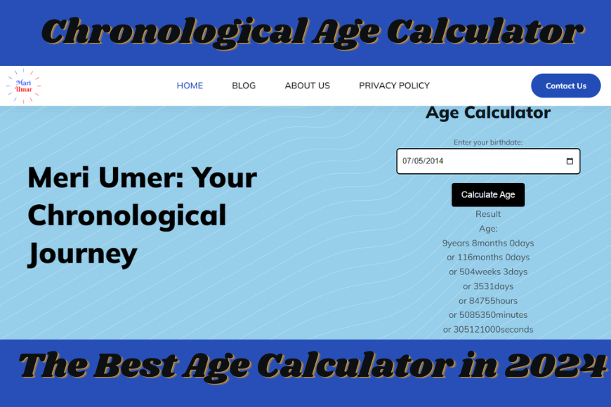 Mari Umar The Best Age Calculator in 2024